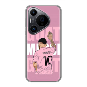 Чехлы Лео Месси в Майами на Huawei Pura 70 PRO (GOAT MESSI)