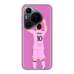 Чехлы Лео Месси в Майами на Huawei Pura 70 PRO (Празднование Месси)