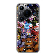 Чехлы Пять ночей с Фредди для Хuawei Пюра 70 ПРО (Персонажи Фредди)