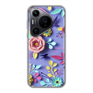 Чехлы с Цветами для Huawei Pura 70 PRO (VPrint)