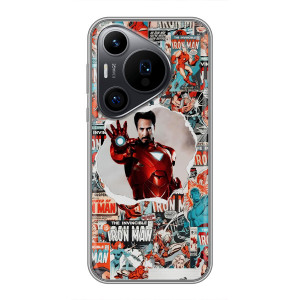 Чехлы с героями Марвел Huawei Pura 70 PRO (VPrint)