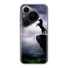 Чохли з зображенням різних тварин на Huawei Pura 70 PRO (Кінь)