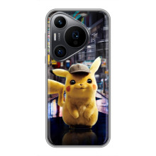 Чохли з крутими принтами для Huawei Pura 70 PRO - (PREMIUMPrint) (Пикачу)