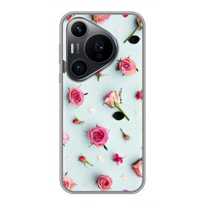 Чехлы с принтом Розочки для Huawei Pura 70 PRO – Разные цветы