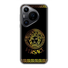 Чохли VERSACE для Хуавеї Пюра 70 ПРО (PREMIUMPrint) (Logo Versace)