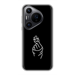 Чехлы (Знак сердечка) на Huawei Pura 70 PRO – Знак Сердечка