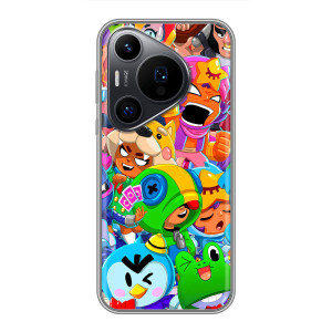 Чехол для Huawei Pura 70 PRO Бравл Старс (VPrint)