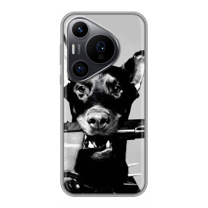Чохол ДОБЕРМАН  для Huawei Pura 70 PRO – Небезпечний доберман