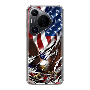 Чехол Флаг USA для Huawei Pura 70 PRO – Флаг USA