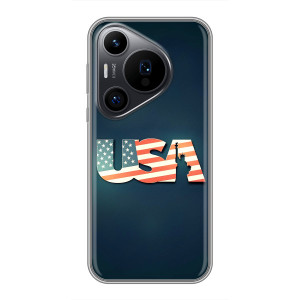 Чехол Флаг USA для Huawei Pura 70 PRO – USA