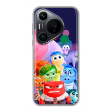 Чехол Головоломка для Huawei Pura 70 PRO - (AlphaPrint) (Герои головоломки)