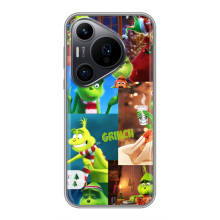 Чехол ГРИНЧ для Хuawei Пюра 70 ПРО – Арт Гринч