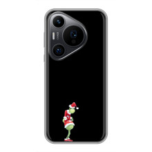 Чехол ГРИНЧ для Хuawei Пюра 70 ПРО – Гринч на чорном