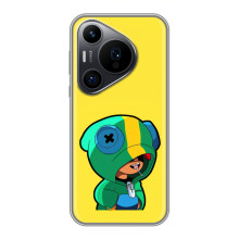 Чехол Бравл Старс для Huawei Pura 70 PRO – Леон (LEON)