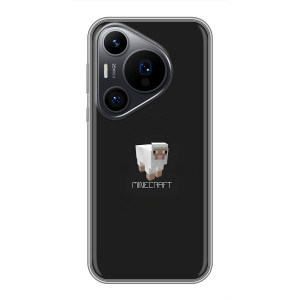 Чехол Майнкрафт на Huawei Pura 70 PRO (AlphaPrint) Minecraft