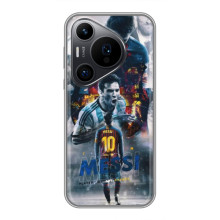Чехол Месси футболист для Huawei Pura 70 PRO – Коллаж Месси