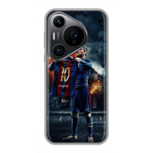 Чехол Месси футболист для Huawei Pura 70 PRO – Месси с футболкой