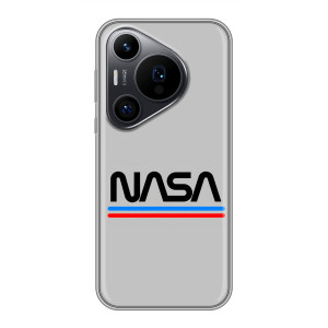 Силиконовый бампер с принтом "Наса" на Huawei Pura 70 PRO – Наса