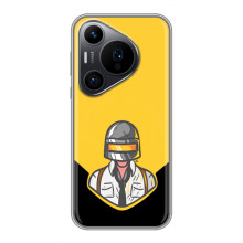 Чеjхол PUBG для Хуавеї Пюра 70 ПРО (AlphaPrint) (Пабг в шоломі)