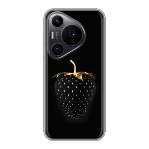 Чехол с изображением  вкусной еды для Huawei Pura 70 PRO – Чёрная клубника