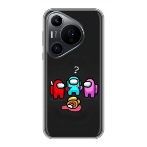 Чехол Амонг Ас для Huawei Pura 70 PRO (AlphaPrint)