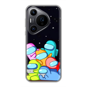 Чехол Амонг Ас для Huawei Pura 70 PRO (AlphaPrint)