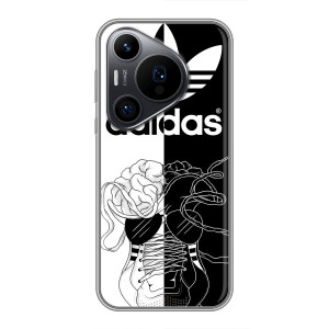 Чохол с стилі "Адідас" для Гуавеї Пюра 70 ПРO – Adidas шнурки