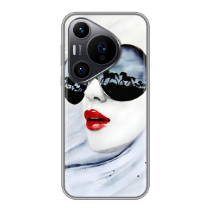 Чехол с картинкой Модные Девчонки Huawei Pura 70 PRO – Любительница коней