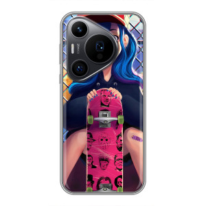 Чехол с картинкой Модные Девчонки Huawei Pura 70 PRO – Модная девушка