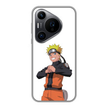 Чехлы с принтом Наруто на Huawei Pura 70 PRO (Радосный Наруто)