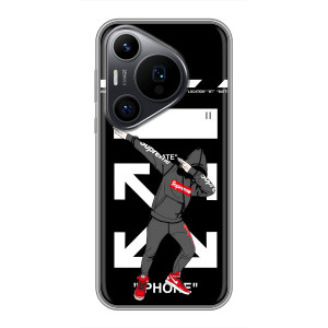 Чехол для Huawei Pura 70 PRO с картинкой Supreme (AlphaPrint)