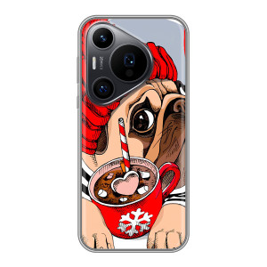 Бампер для Huawei Pura 70 PRO з картинкою "Песики" (Сумний собака)