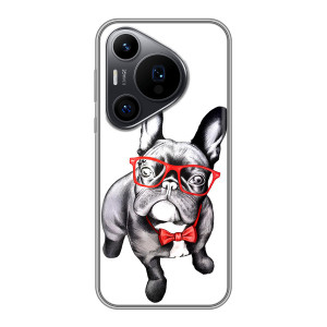 Бампер для Huawei Pura 70 PRO з картинкою "Песики" (В окулярах)