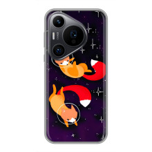 Чехол с Лисичкой для Huawei Pura 70 PRO – Лисы