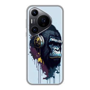 Чехол с Обезьянами Huawei Pura 70 PRO - (AlphaPrint)