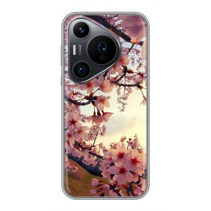 Чехол с принтом САКУРЫ на Huawei Pura 70 PRO – Цветущая сакура