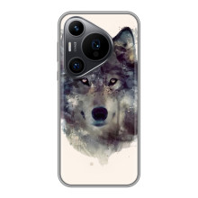Чехол с Волком на Huawei Pura 70 PRO