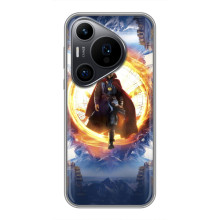 Чехол Супергерои Марвел на Хuawei Пюра 70 ПРО – Доктор Стрэндж