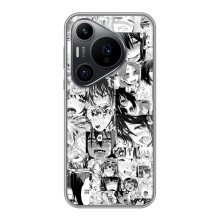 Чохол з  символікою Аніме для Huawei Pura 70 PRO – Анімешні обличчя