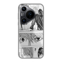 Чохол з  символікою Аніме для Huawei Pura 70 PRO – Колаж Ягамі