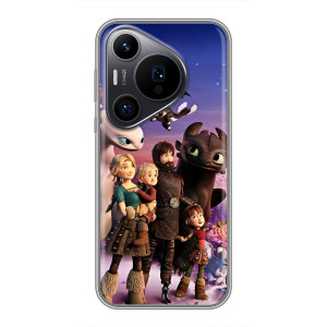 Чехол дракон Беззубик для Huawei Pura 70 PRO – Герои дракона
