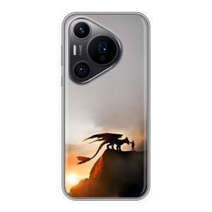 Чехол дракон Беззубик для Huawei Pura 70 PRO – Мультиик Беззубик