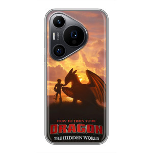 Чехол дракон Беззубик для Huawei Pura 70 PRO – Постер Беззубика