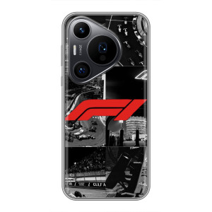 Чехол фильм Формула 1 для Huawei Pura 70 PRO – Коллаж Формула 1