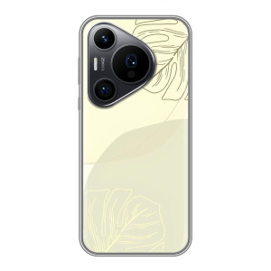 Чохол квітковий дизайн для Huawei Pura 70 PRO – Зелений фон