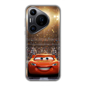 Чехол с принтом Маквин для Huawei Pura 70 PRO – Красный Маквин