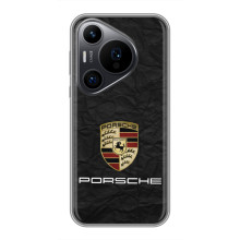 Чохол з авто Порше для Huawei Pura 70 PRO – Лого Порше