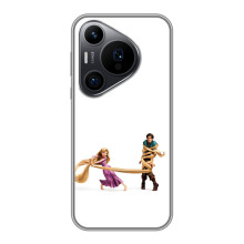 Чехол Рапунцель для Huawei Pura 70 PRO (Рапунцель и Флин)