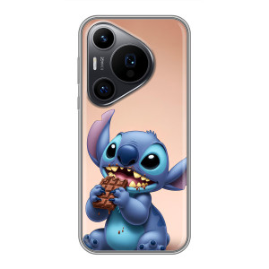 Чохол з малюнком Стіч для Huawei Pura 70 PRO – Стіч з шоколадом