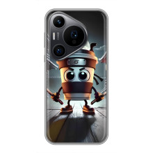 Чохол з мемом Тралалело тралала на Huawei Pura 70 PRO (Капучіно асасіно)